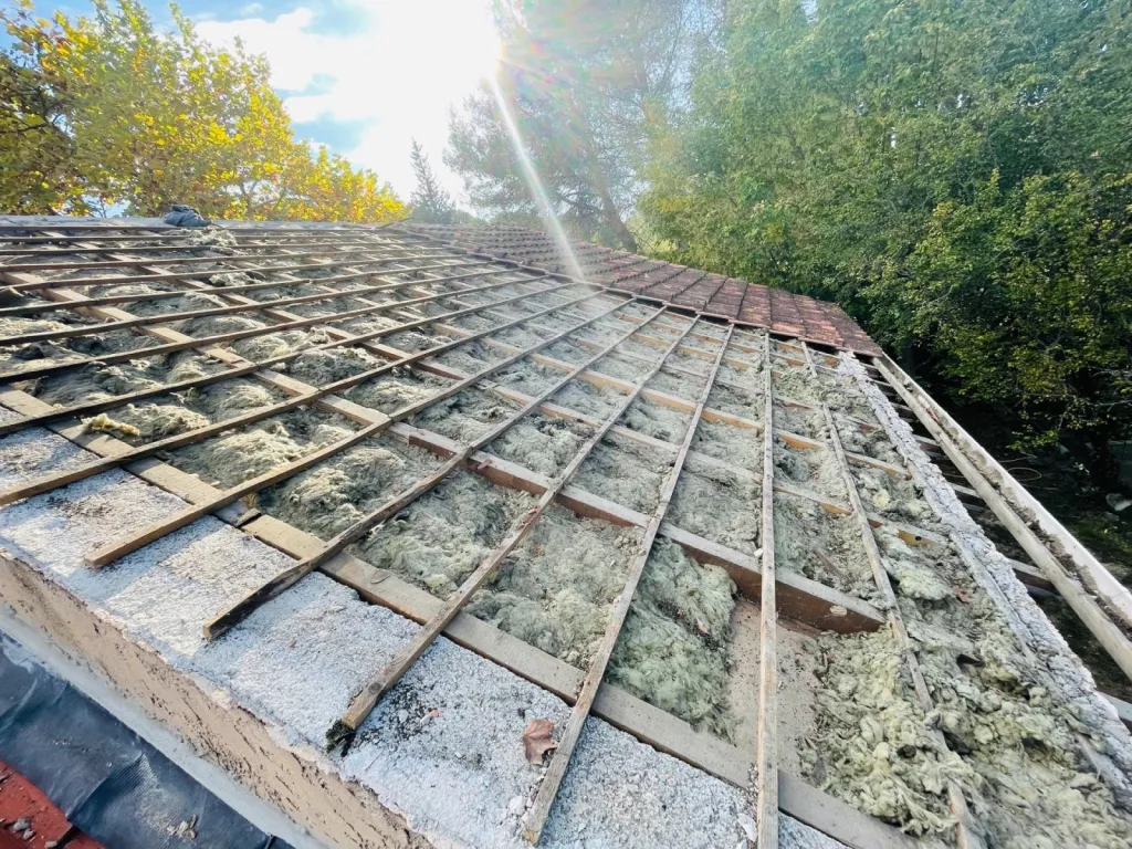 Nouveau remplacement de toiture sur Bouc Bel Air près de Aix en Provence
