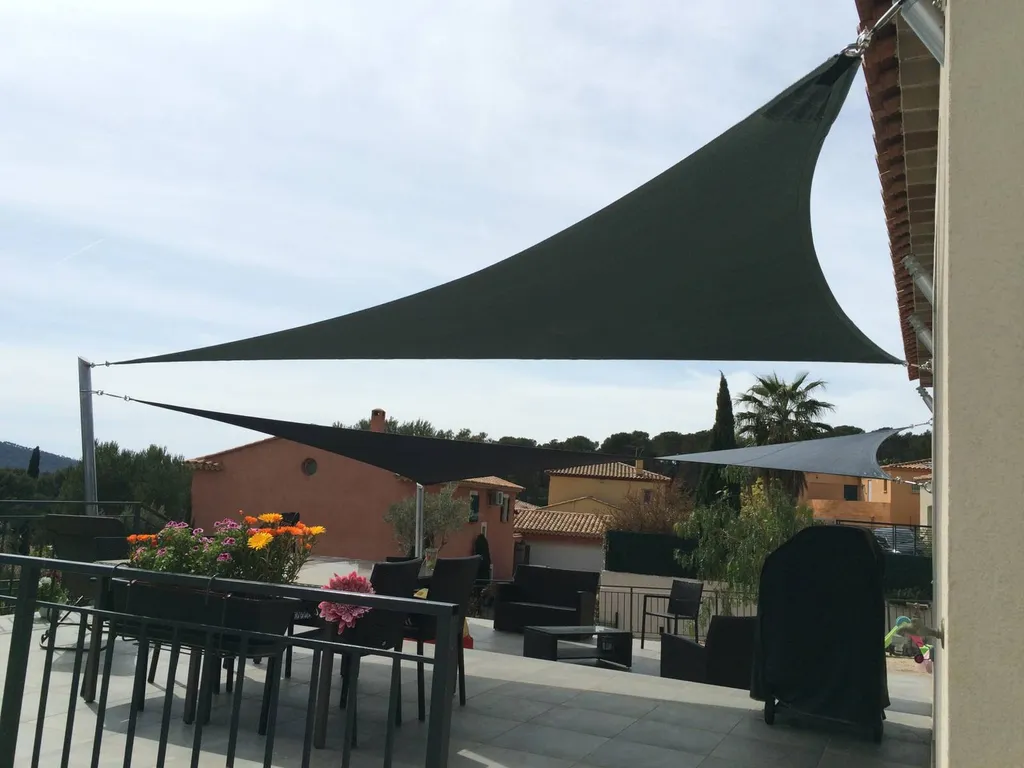 Voile d'ombrage sur mesure Var 