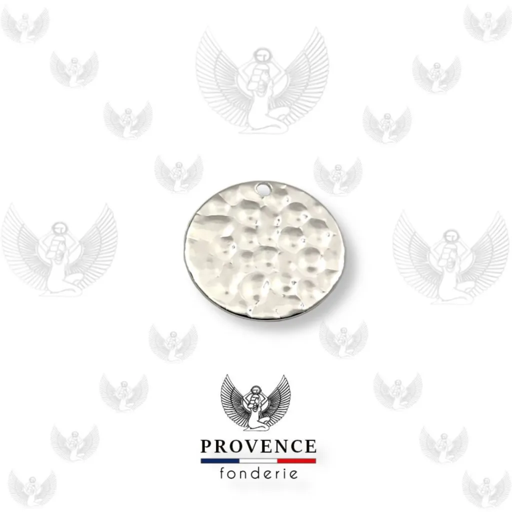 Médailles pour bijoux plaqués or ou plaqués argent pour bracelets et colliers