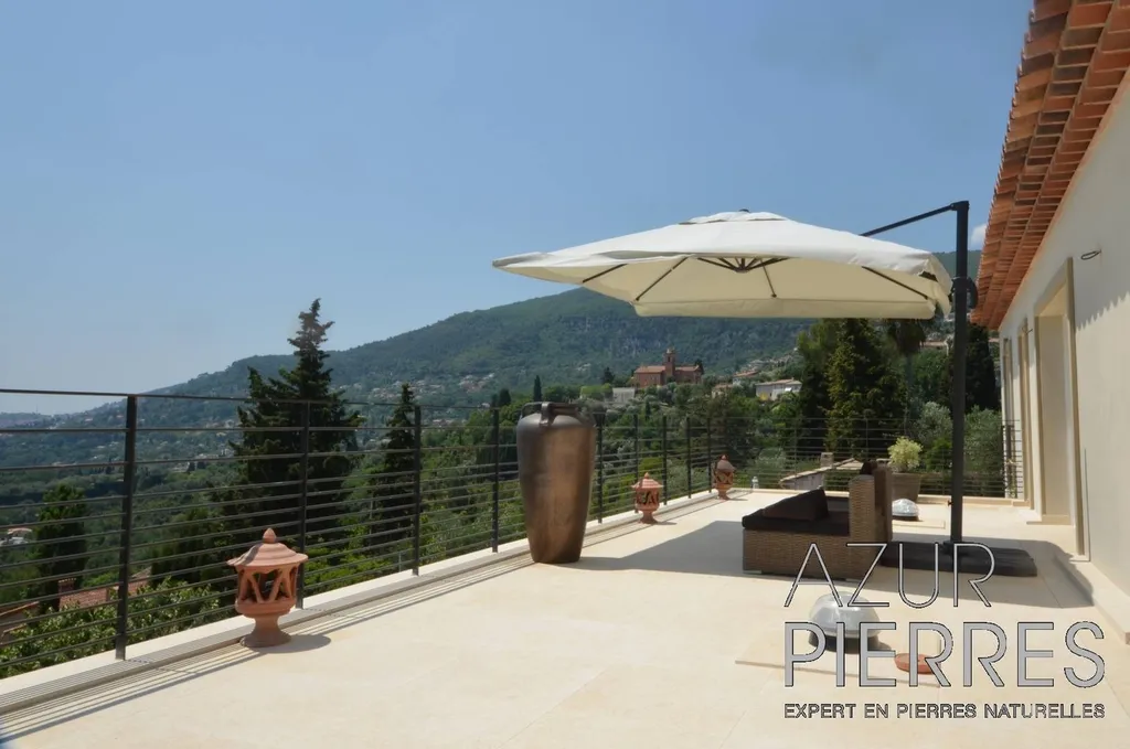 terrasse en pierre d'egypte