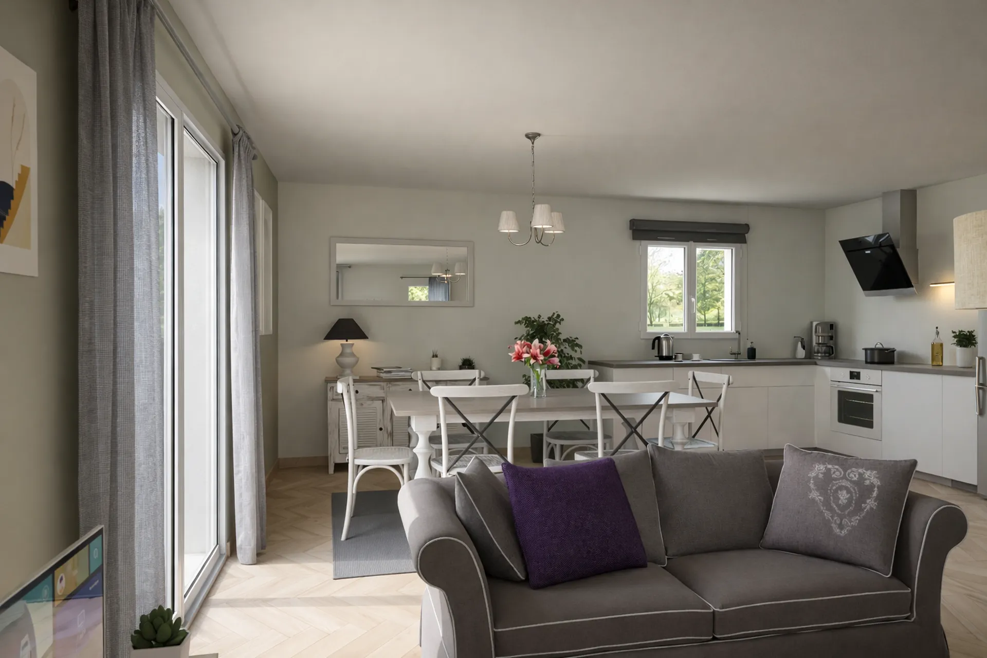 Maison plain-pied de 70 m²