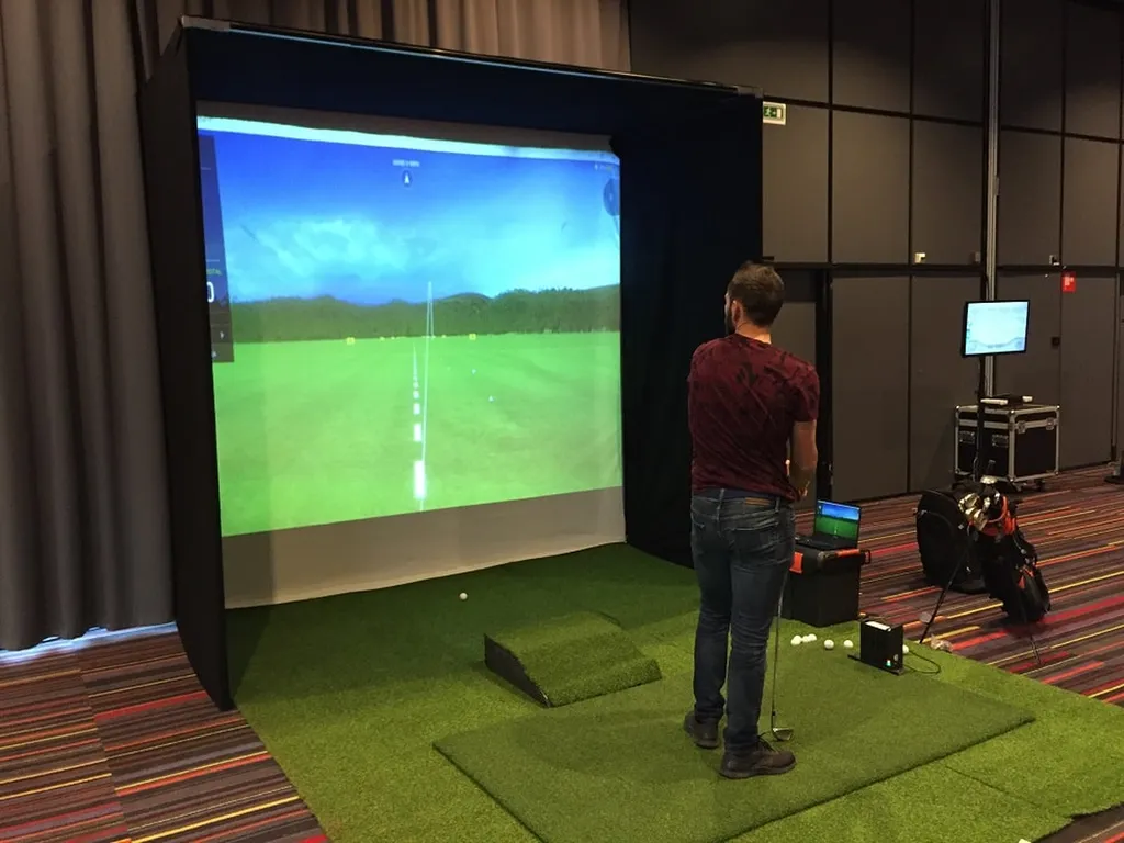 Simulateur de golf