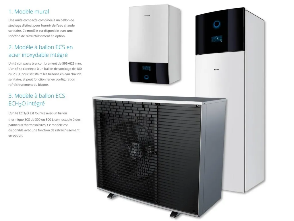 Daikin Altherma 4, un modèle de pompe à chaleur ultra performant et décarboné, disponible chez CGF