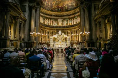religious ceremony in paris