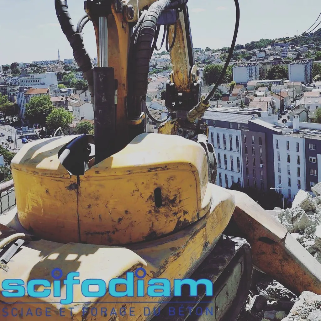 chantier de démolition Nanterre 92