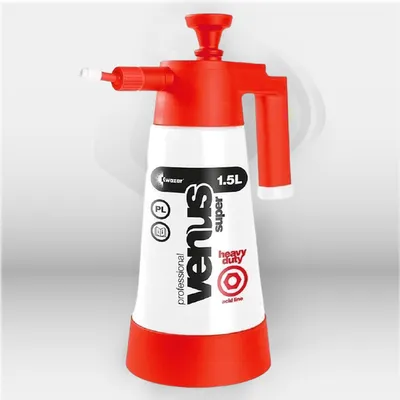 Pulvérisateur manuel à pression préalable VENUS ACIDE 1,5 L résistant aux produits acides, équipé d’une buse réglable pour pulvérisation précise en milieu professionnel, idéal pour nettoyage et entretien industriel – disponible à Mont-de-Marsan, Landes (4