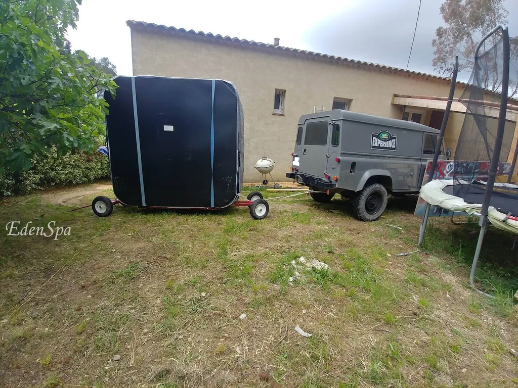 spa tracté par un 4x4 aix en provence