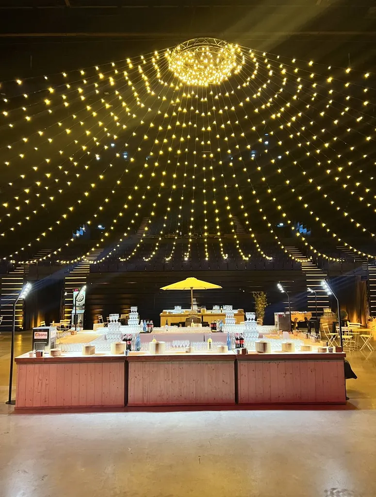 chapiteau guirlande guinguette