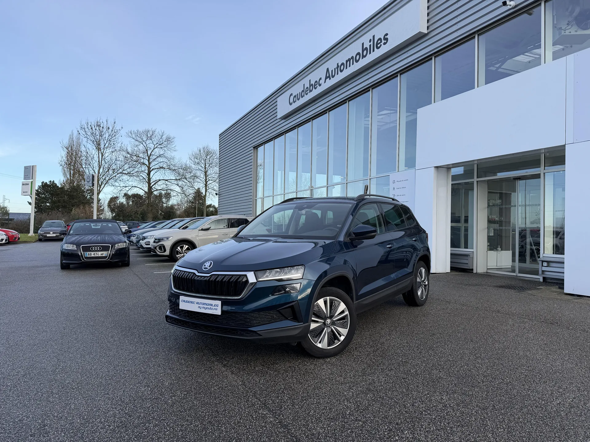 Skoda Karoq d’occasion Diesel automatique proche Rouen – SUV fiable et équipé chez Caudebec Automobiles