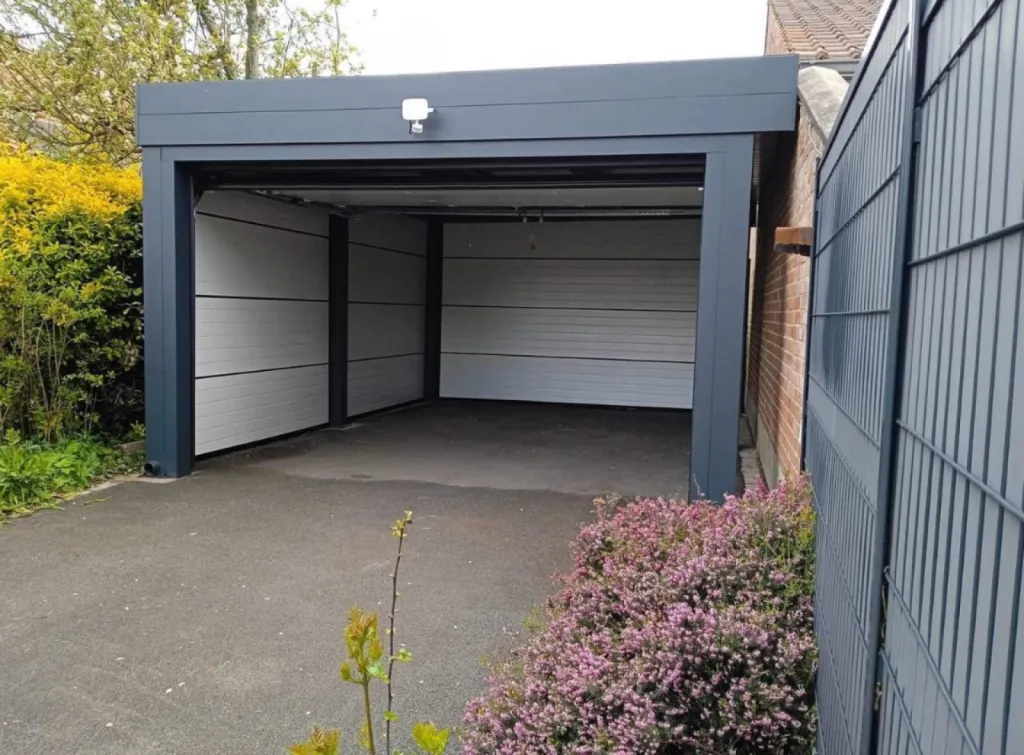 installation Carport et pool house aluminium avec possibilité de fermer les carports pour réaliser un garage  
Sur Le Havre 76 et ses alentours  
**DRM Rénovation**