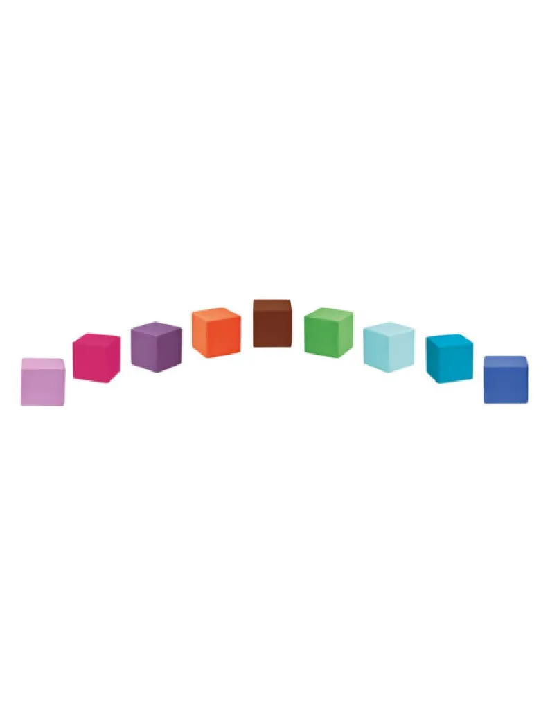 Pouf d’accueil compact et confortable avec sellerie non-feu – Gamme MERMOZ – idéal pour salle d’attente