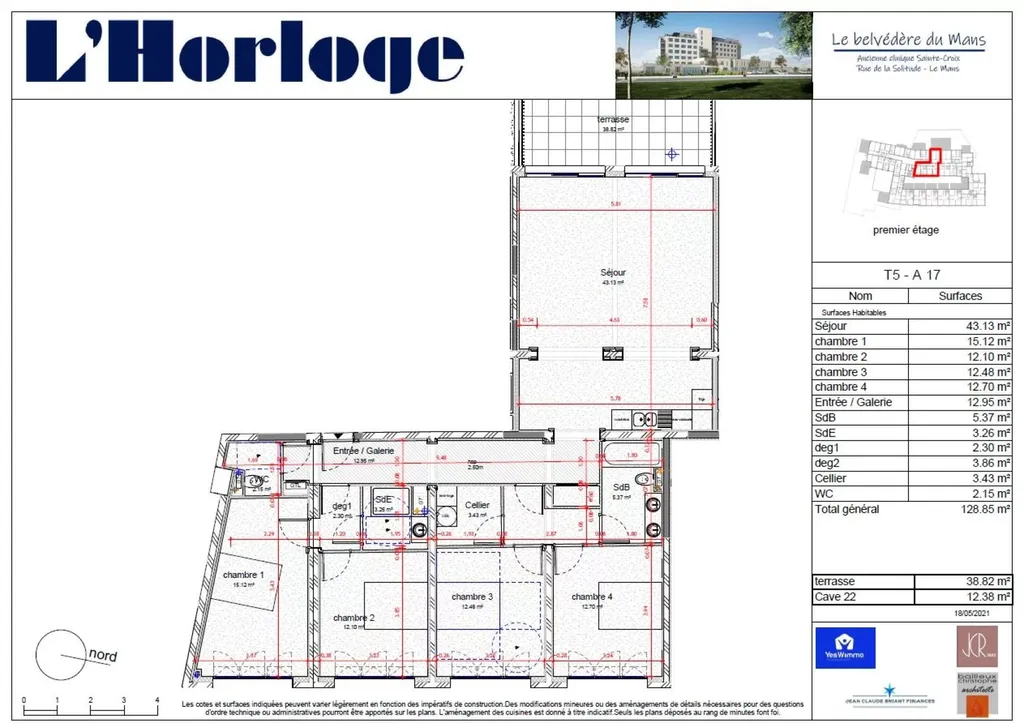 acheter un appartement sous Programme neuf pour 2023 le Mans