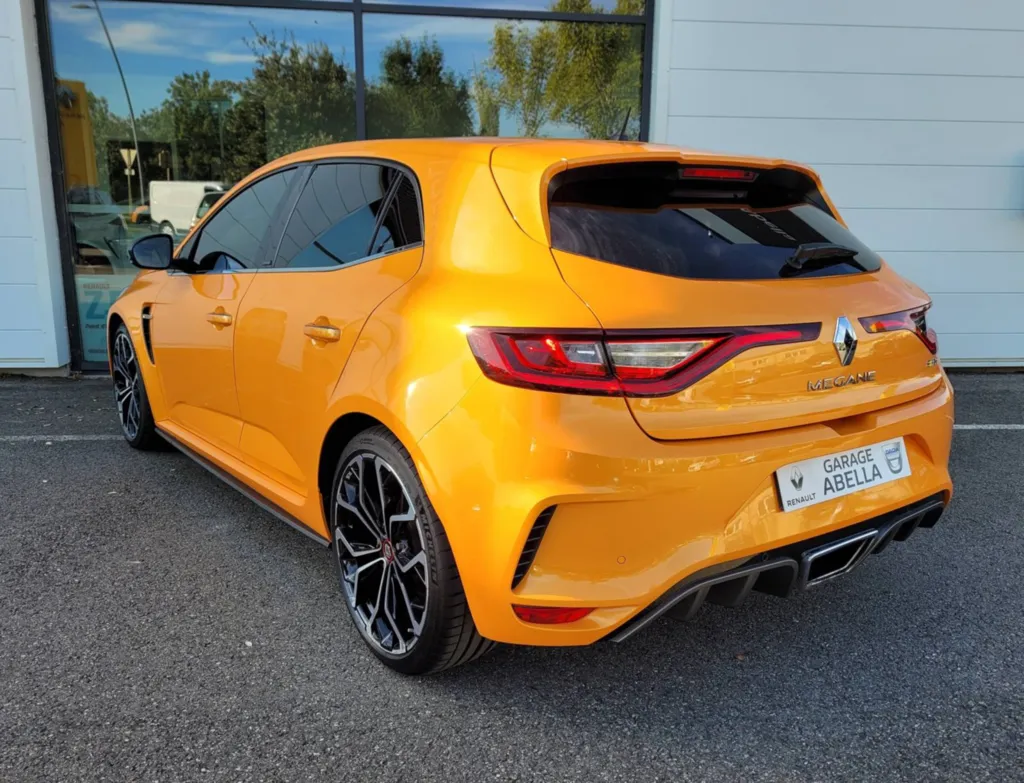 RENAULT MEGANE RS OCCASION 1.8T 280 EDC ORANGE TONIC A PLAISANCE DU TOUCH PRES DE TOULOUSE