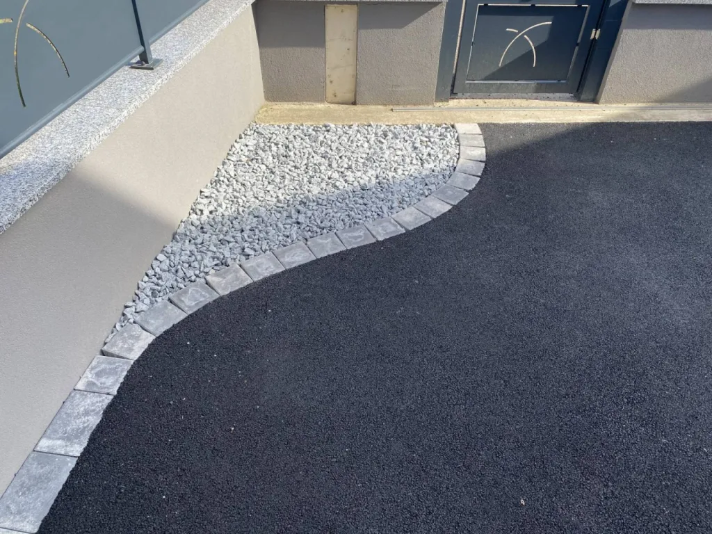 Projet d'enrobé maison à Strasbourg CLK 