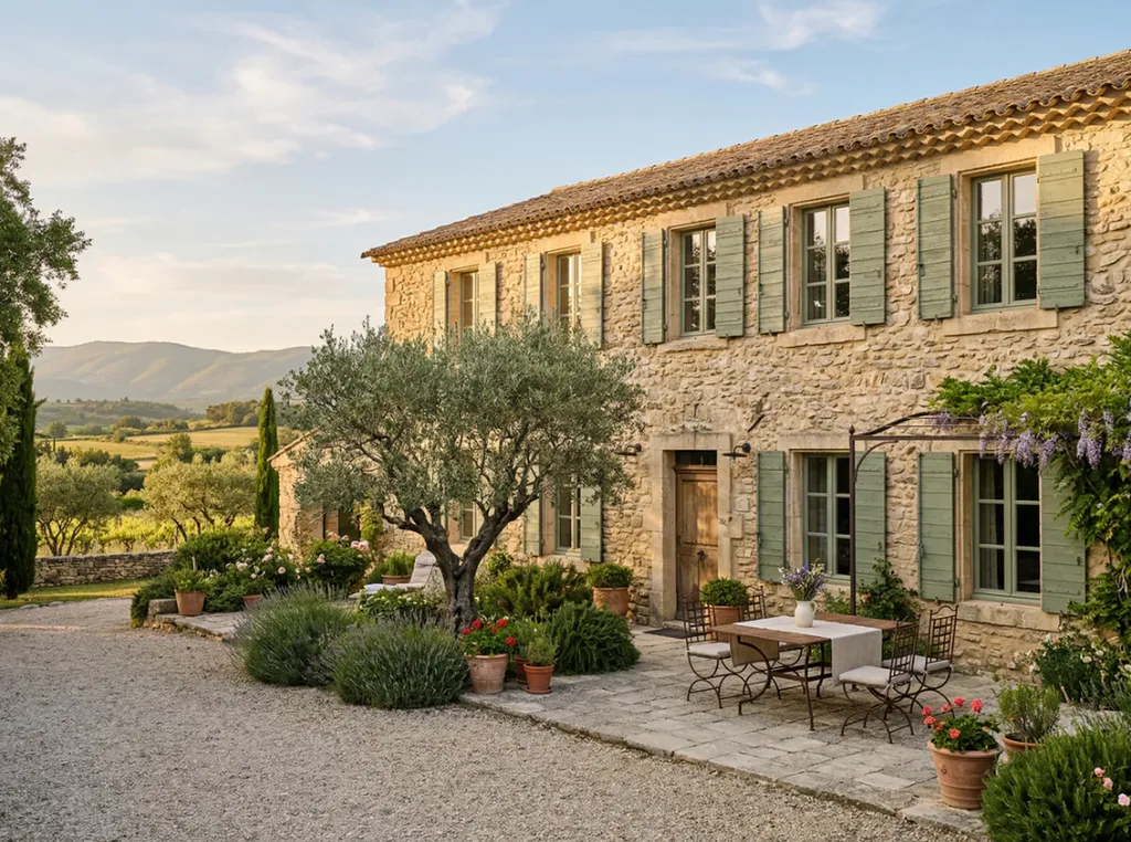 Décoratrice d’intérieur haut de gamme pour bastide dans le Luberon