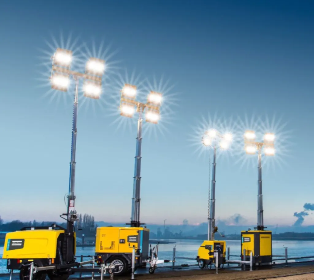 Mats d'éclairages Atlas Copco