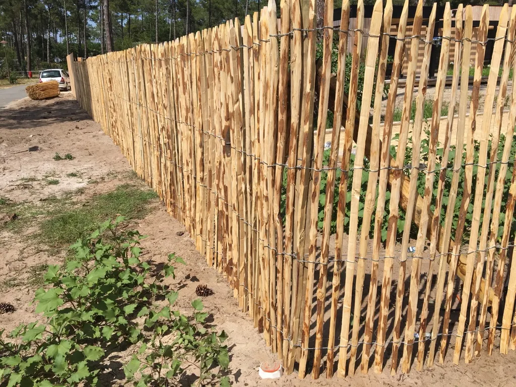 Clôture sur le Bassin d'Arcachon