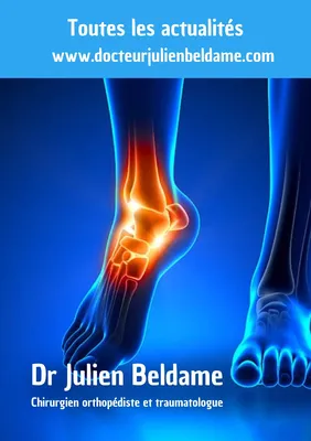 Docteur Julien Beldame, chirurgien orthopédique du pied et de la cheville, exerce à l'ICP Paris, à Amiens et à Dieppe