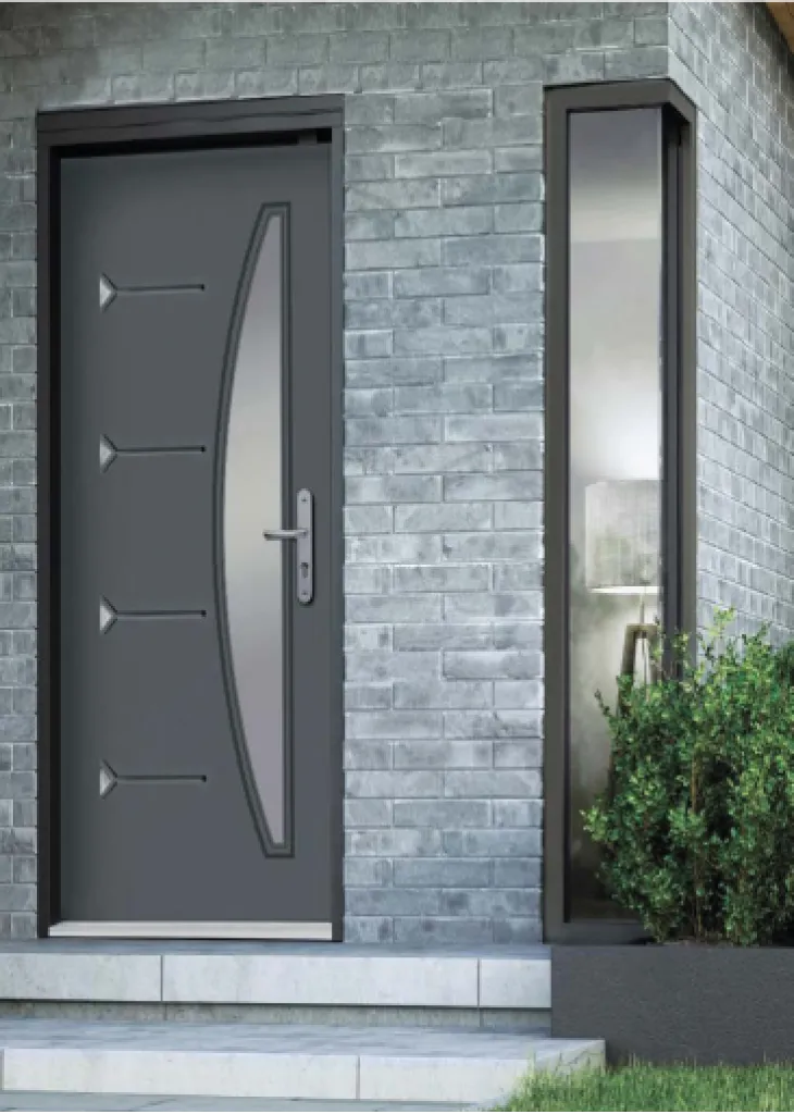 Porte d'Entrée PVC Monobloc