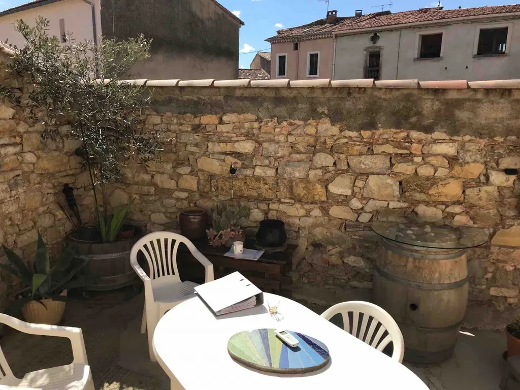 Rénovation  en pierre taillée à Causses et Veyran  proche de Béziers 