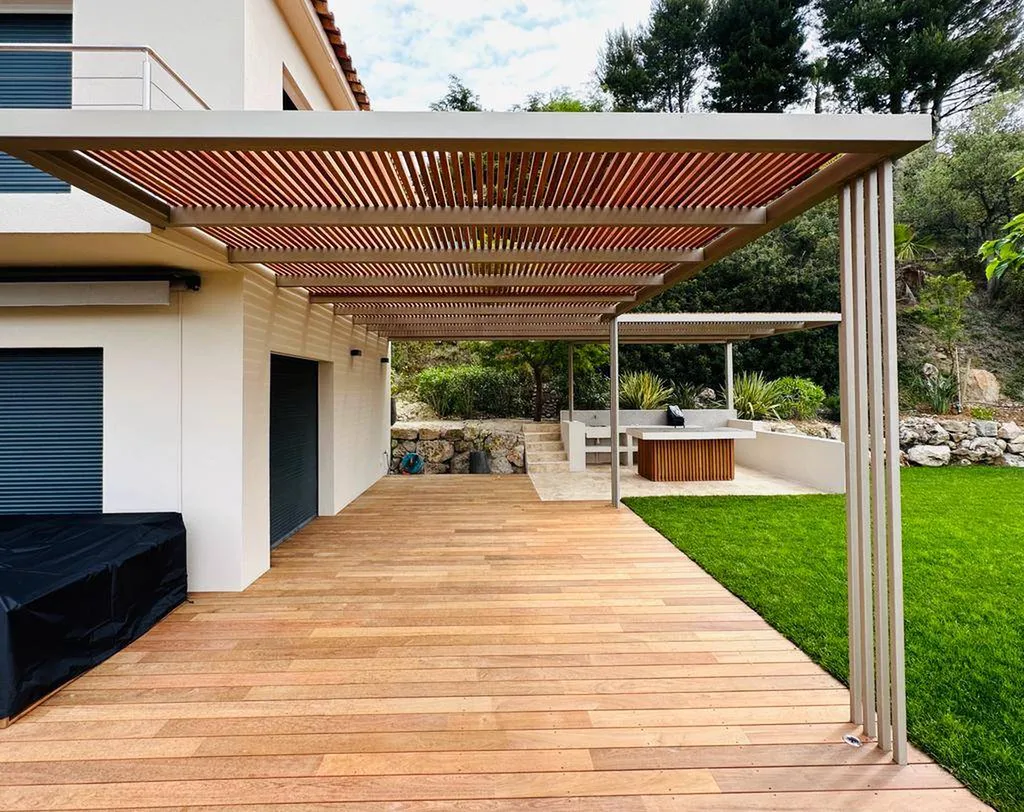 pergola sur mesure ferronerie d'art