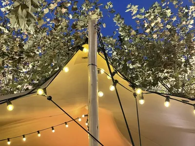 Réalisation d'une tente nomade pour un mariage à La Seyne-sur-Mer près de Toulon