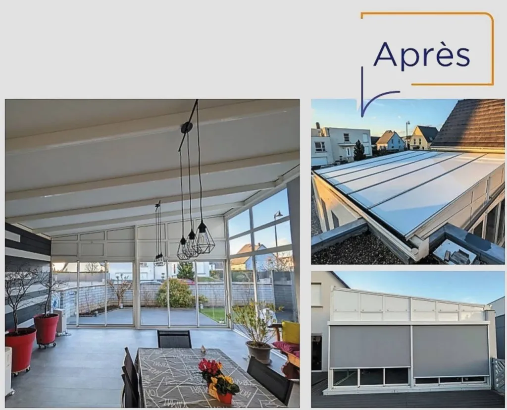 Rénovation de véranda Aprés