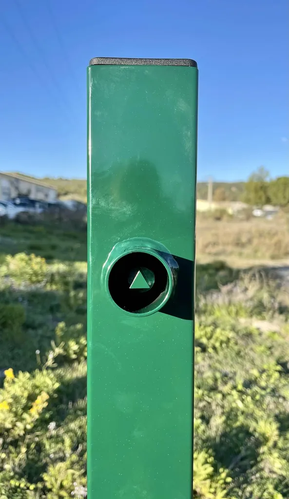 POTEAU DE RECEPTION dfci norme 14mm