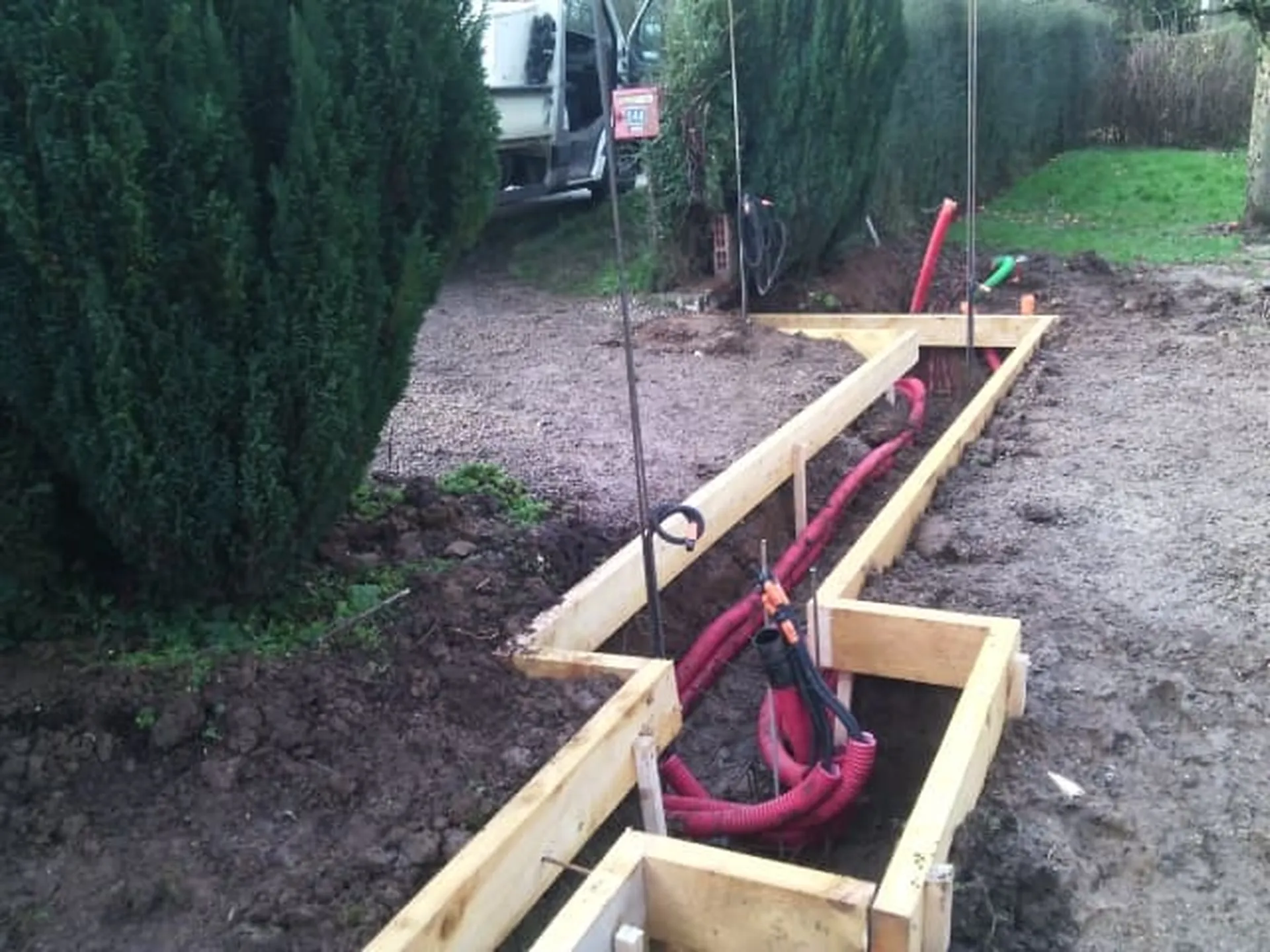 Installation de Murs de clôture en maçonnerie, Piliers de portail et Aménagements de limites de propriété à Cabourg dans le Calvados 14 et sur la Côte Fleurie