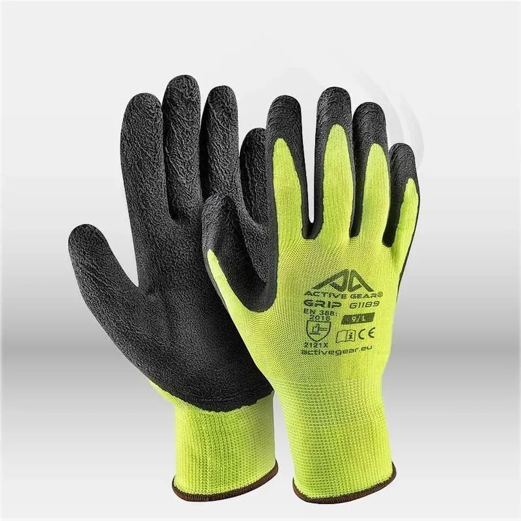 Gants polyester mousse noire haute adhérence pour manutention légère lot de 12 paires utilisés en milieu professionnel à Mont-de-Marsan, Landes (40), Nouvelle-Aquitaine et disponibles partout en France