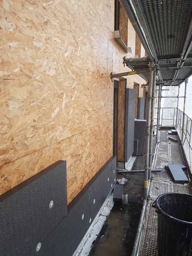 Faire isoler par l'extérieur un immeuble en copropriété avec de la fibre de bois bio à Fourqueux proche Saint-Germain-en-Laye 78