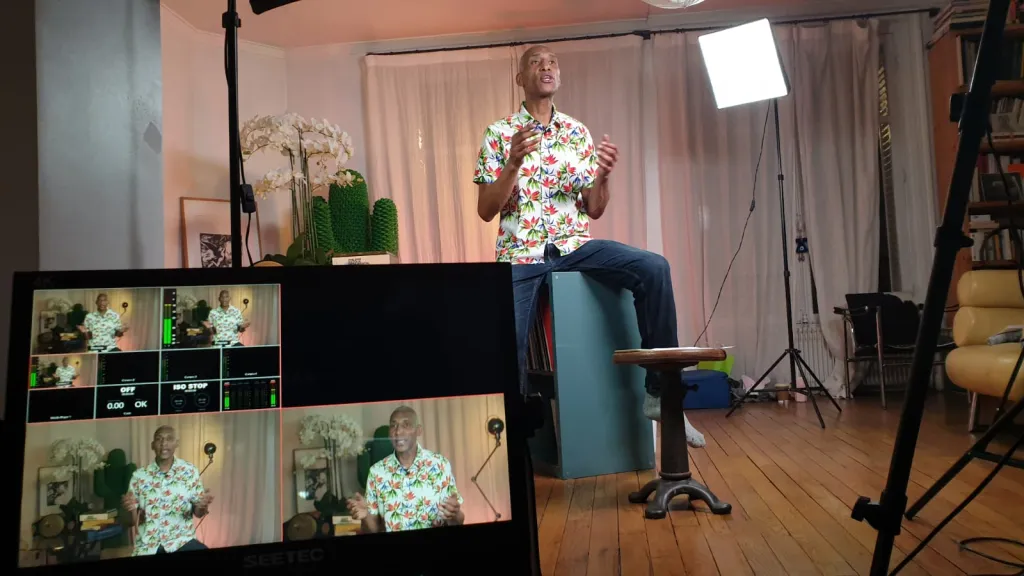 Réalisation de vidéos pour un parcours de formation pour l'école Master Businness à Paris