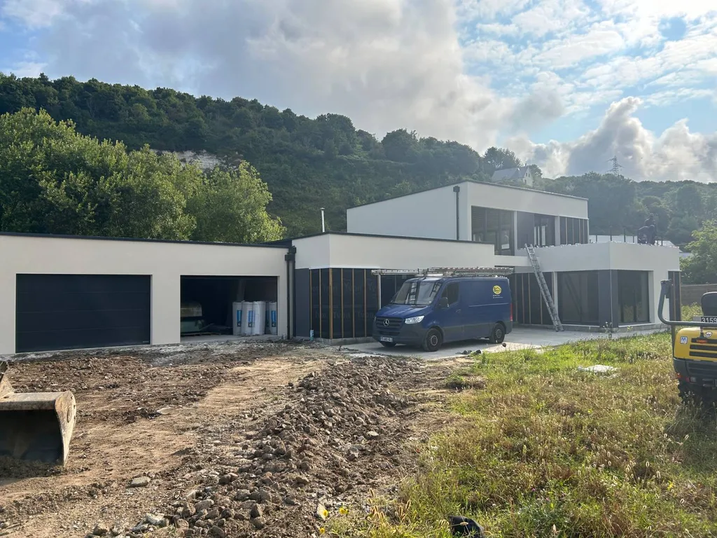 Construction d'une maison de standing par un maitre d'oeuvre à Fécamp 76