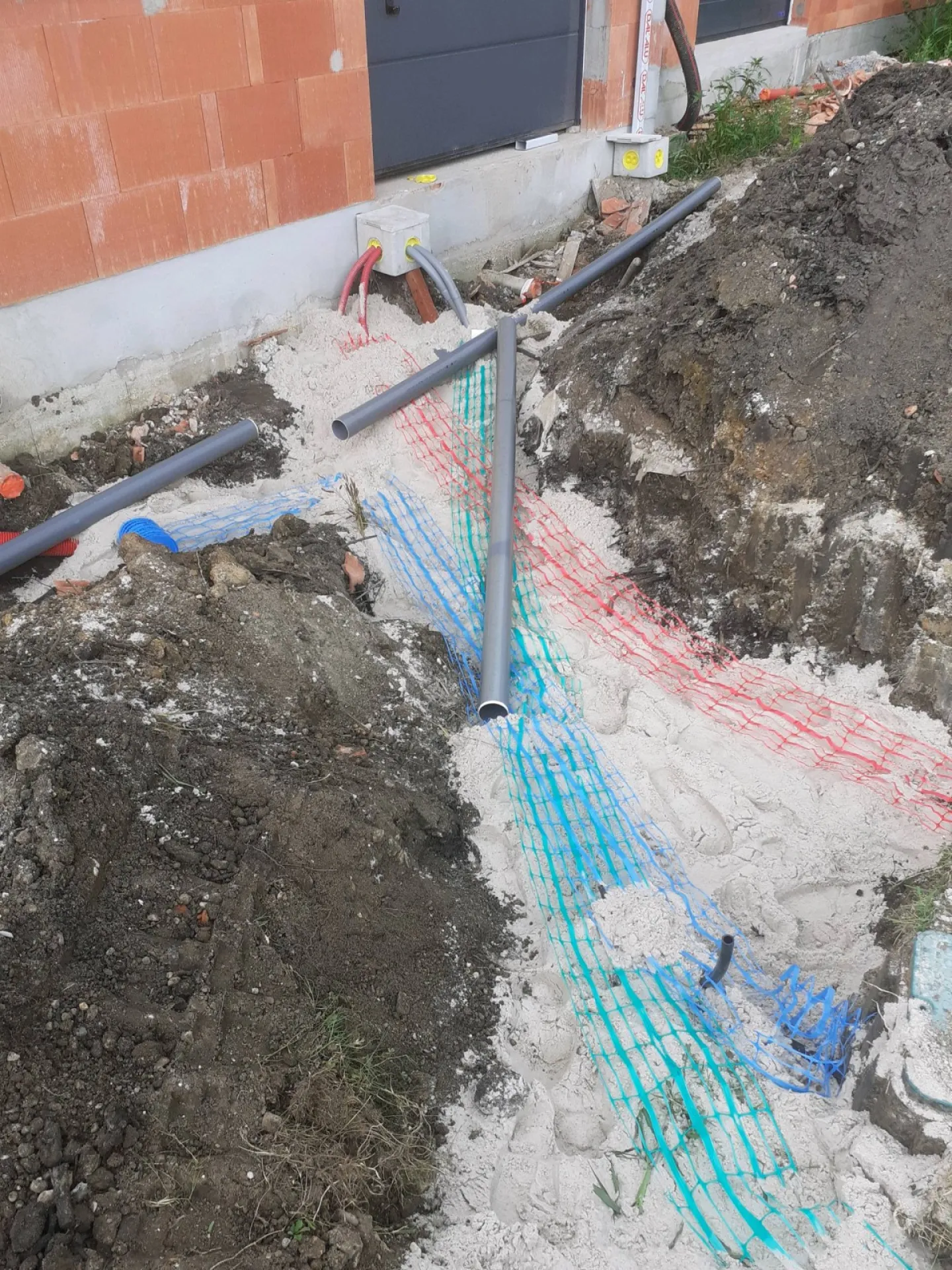 Viabilisation d'un terrain pour une construction neuve à Caudéran près de Bordeaux