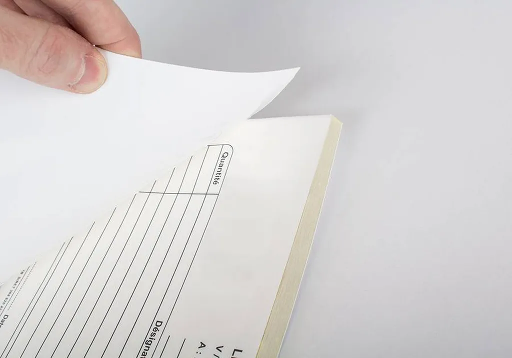 graphisme et impression de feuillet autocopiant à Marseille