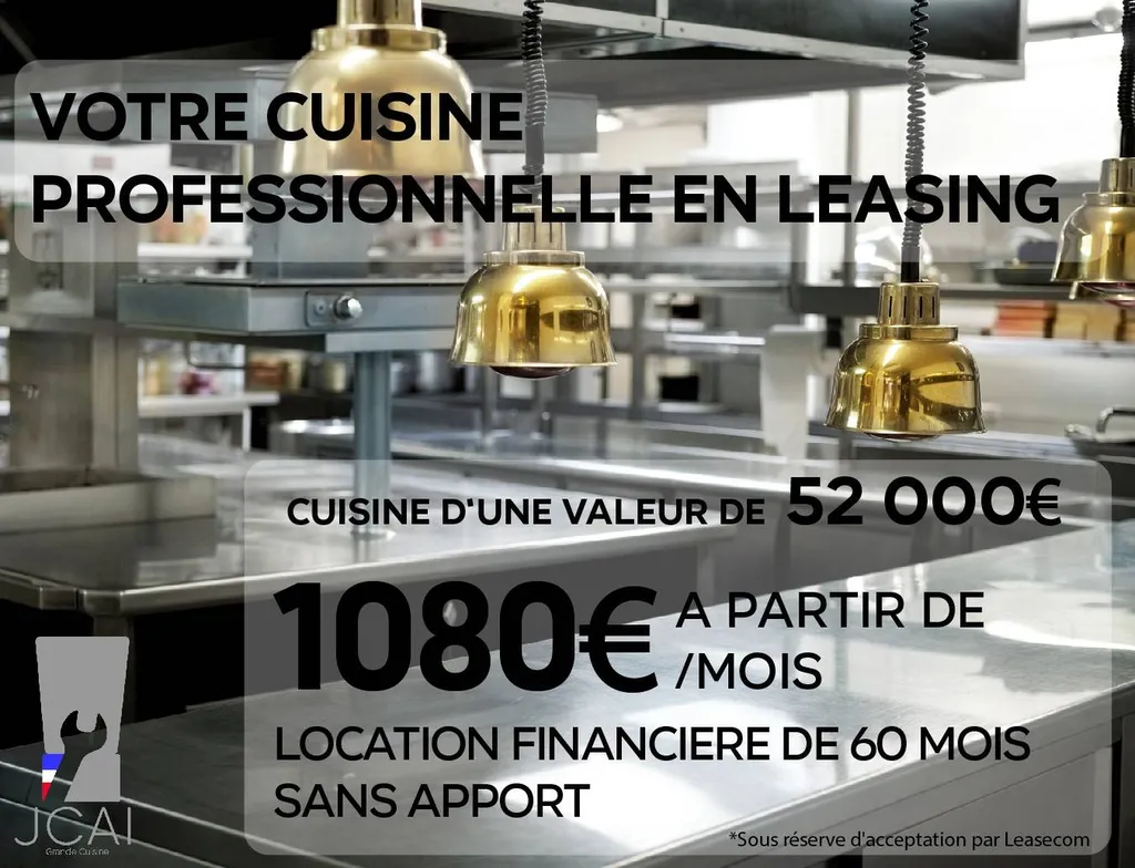Acheter des cuisines en leasing maintenant, c’est possible avec JCAI !