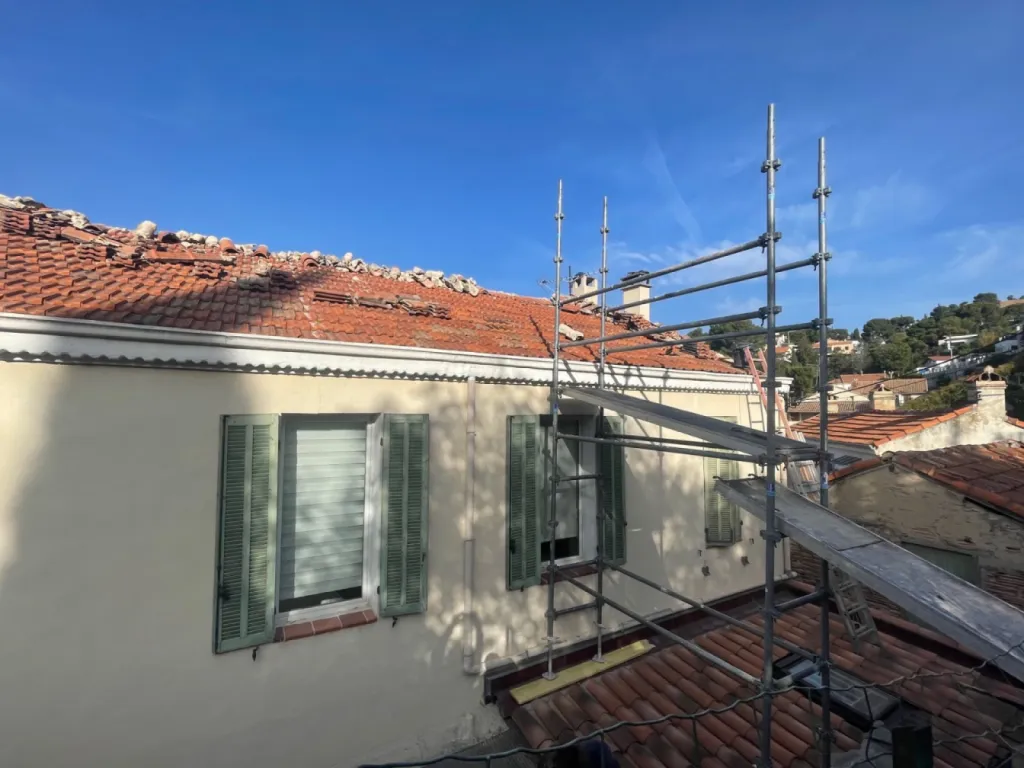 Nouvelle réfection de toiture de maison près de Martigues