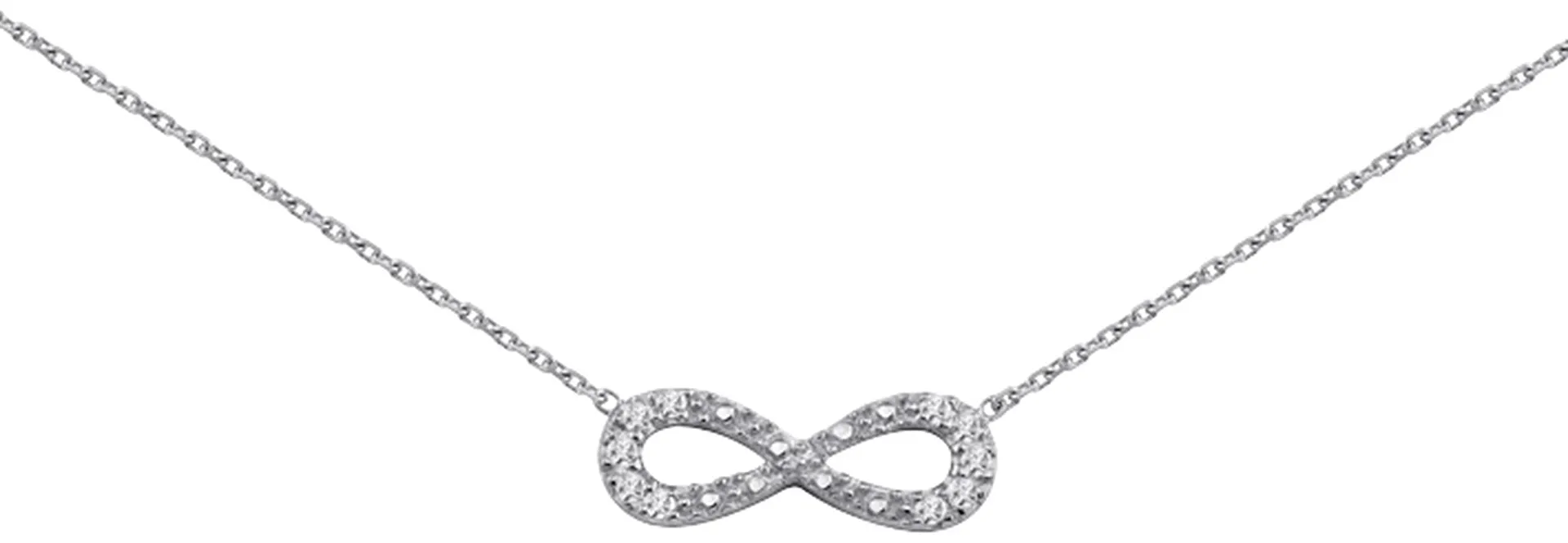 collier infini argent 925/1000ème Or Ligne La Teste