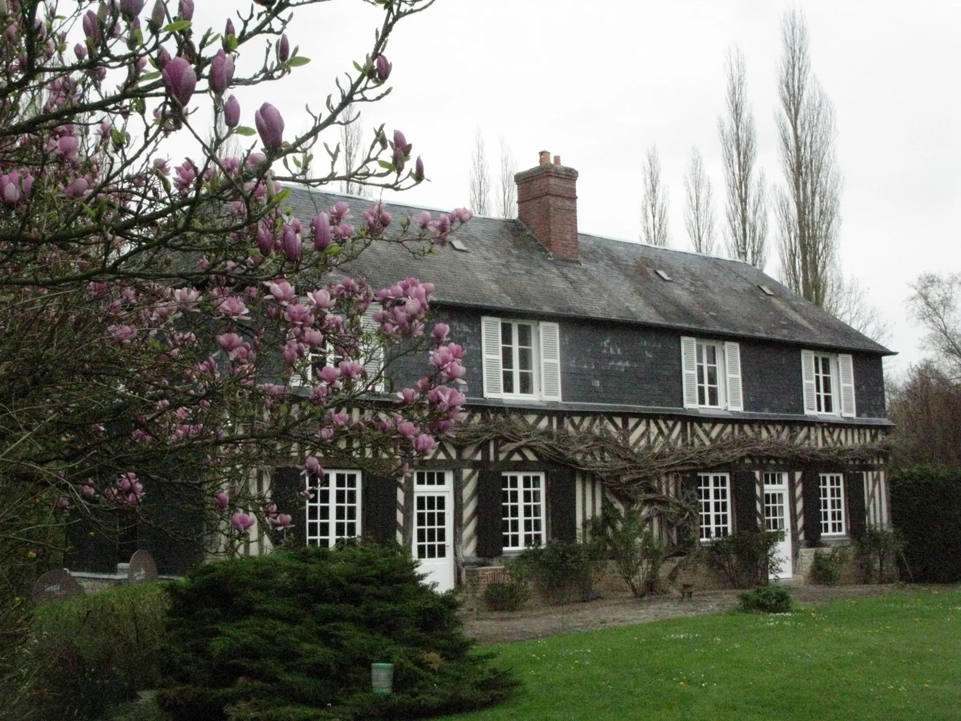 MAISON DE MAITRE AVEC DEPENDANCES PROCHE DEAUVILLE, Agence Immobilière Terres et Demeures de Normandie de Lisieux