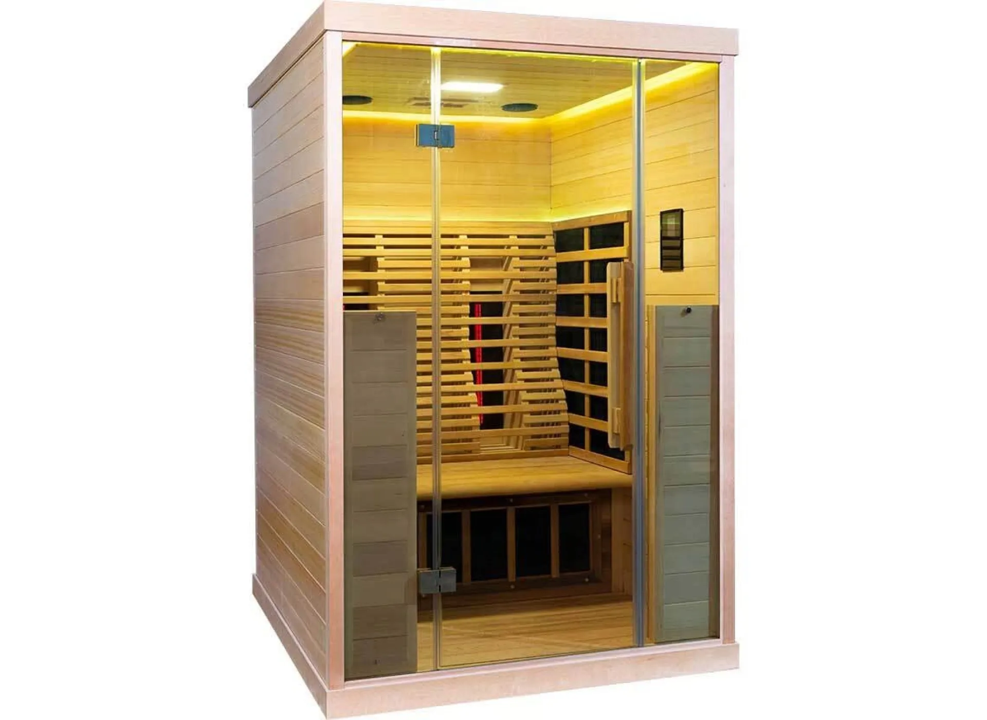 Sauna infrarouge 2 places Relax 2 : bien-être à partager