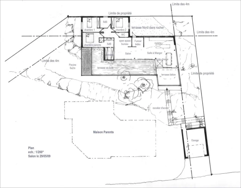 Plan de l'habitation