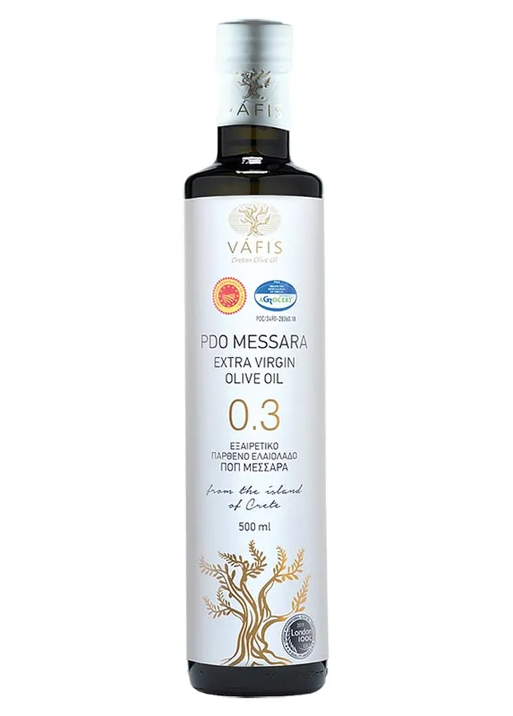 Huile d'olive extra vierge AOP Messara - Bouteille 50cL / Bidon 1L / Bidon 5L
