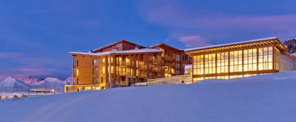 la résidence vue de l'exterieur