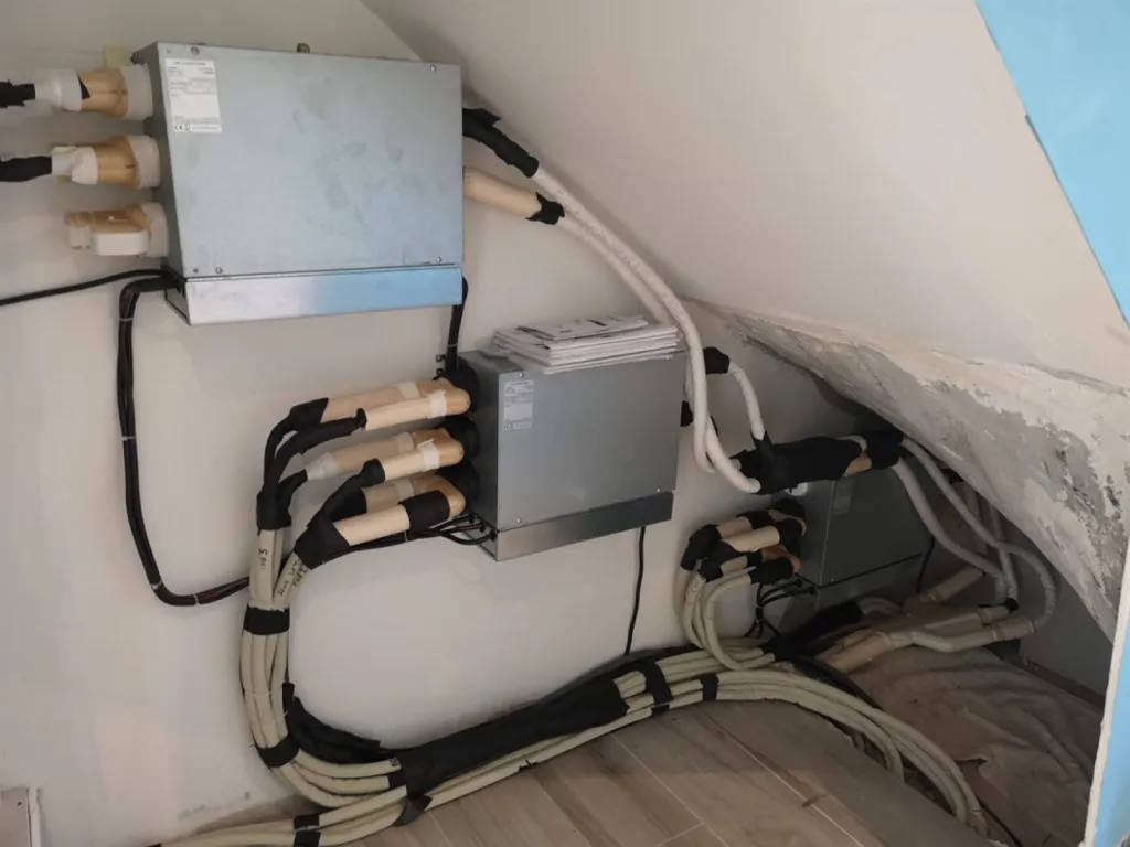 adapation sur separateur fujitsu apres abandon de chantier a Vidauban