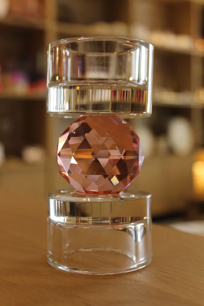 Bougeoir en verre Bazar bizar