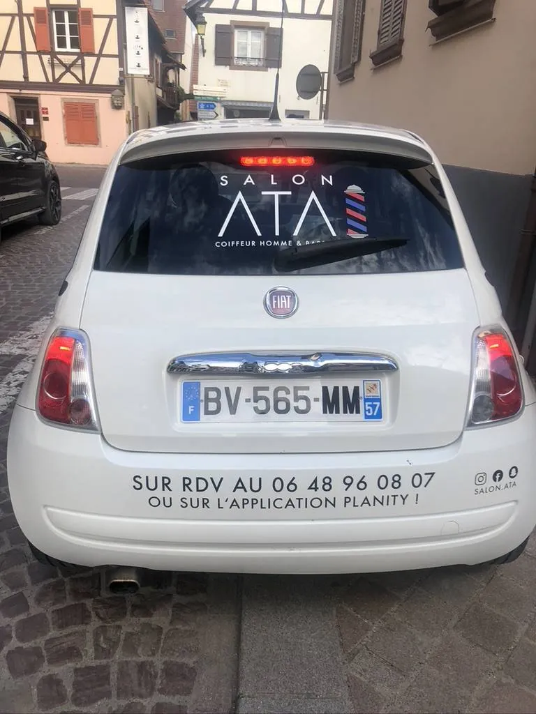 publicité véhicule