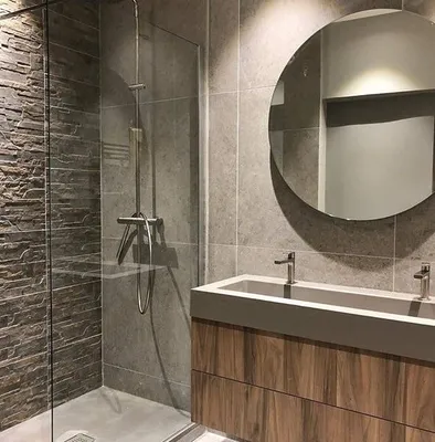 salle de bain chaleureuse