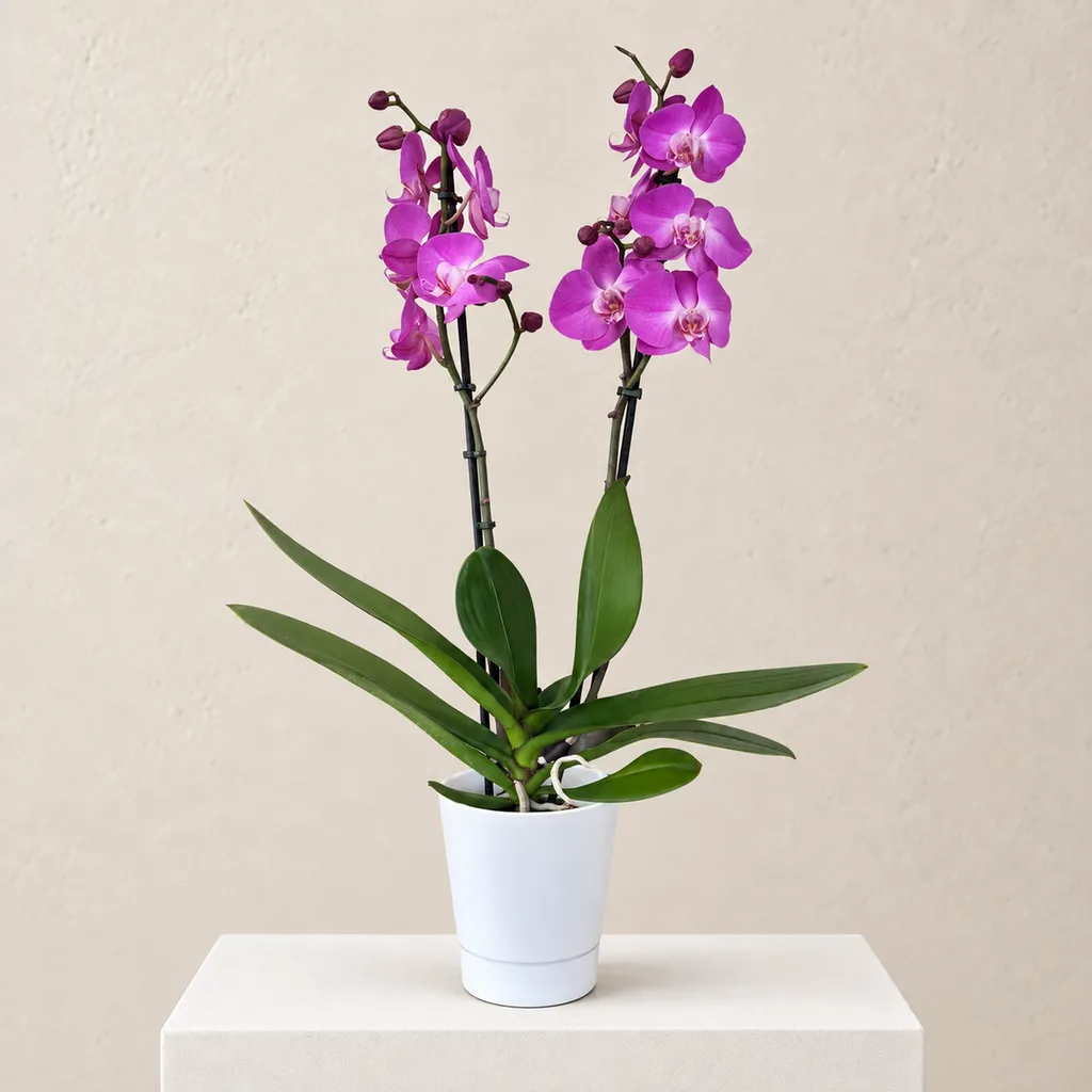 Offrir une orchidée Phalaenopsis rose en pot chez un fleuriste à Marseille