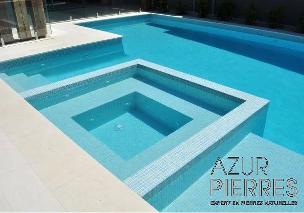 mosaique bleu clair monaco roquefort cannes
