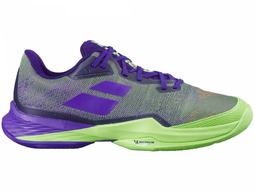 packshot chaussure babolat violette extérieur